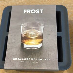 Frost Black Extra Large Ice Cube Tray